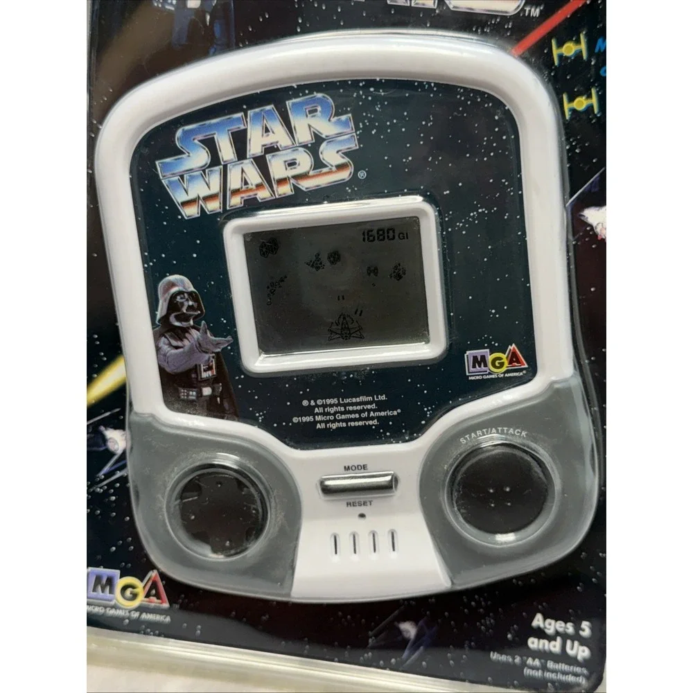 Vintage Star Wars Return Of The Jedi 1995 MGA LCD Handheld Electronic Game New